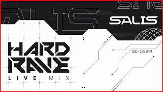 🔴 SALIS On Air - Techno Hard Rave Live Mix 150-170BPM 🎧