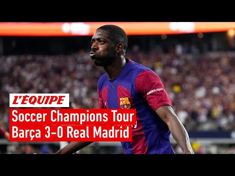 Soccer Champions Tour - Le Barça écrase le Real Madrid dans un Clasico explosif : le résumé du match