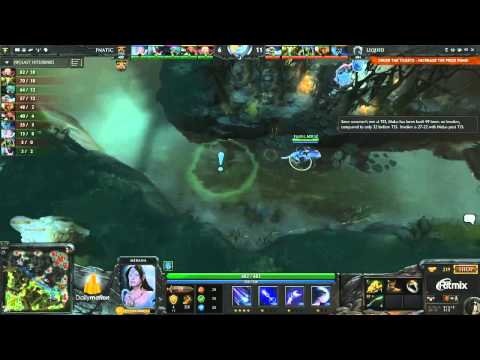 Fnatic EU vs Team Liquid Game 1 DOTA 2 Champions League TobiWan & Clairvoyance