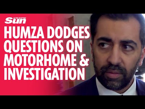 Humza Yousaf dodges questions on SNP motorhome and the  police investigation