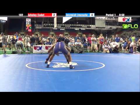 Cadet 182 - Johnley Cadet (Florida) vs. Jeremiah Imonode (Arizona)