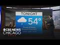 Cloudy and breezy, showers overnight in Chicago