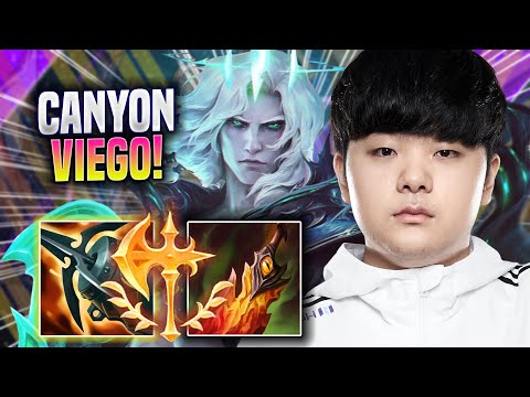 CANYON IS A MONSTER WITH VIEGO! - DK Canyon Plays Viego JUNGLE vs Kindred! | Season 2022