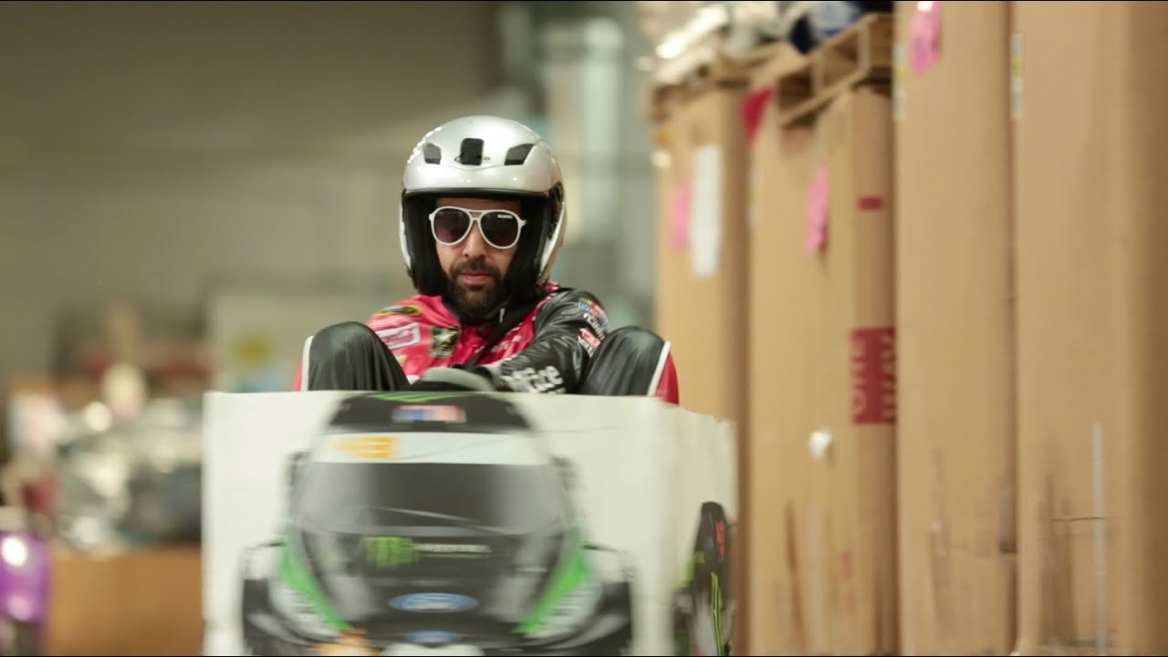 Ken Box: Crazy Cart Gymkhana! Epic Ken Block Gymkhana Tribute: (a Ken Block Gymkhana parody)