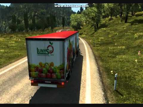 ETS 2 - Kenworth W900 from ATS - SVK Maps - Michalovce - Kechnec