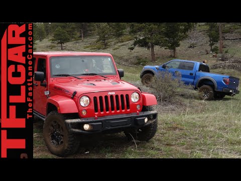 Jeep Wrangler vs Ford Raptor (Part 2): The Ultimate Off-Road Mashup Challenge