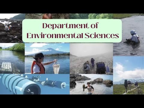 生命工学科 Department of Environmental Sciences