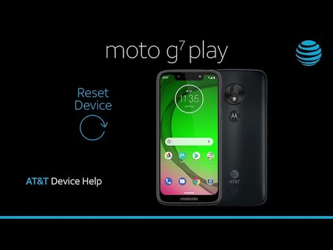Learn How to ResetDevice on the Moto g7 PLAY | AT&T Wireless