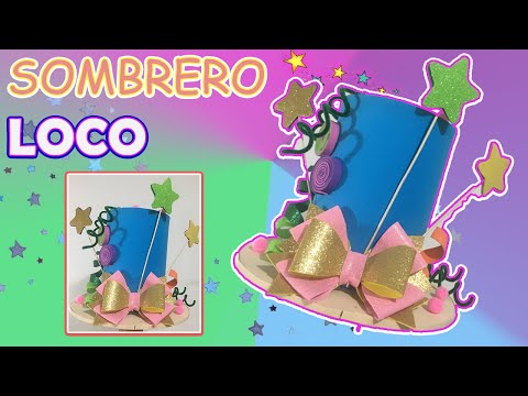 CRAZY HAT FOR KIDS - 🥳HOW TO MAKE A CRAZY HAT - EASY TO MAKE CRAZY HAT -