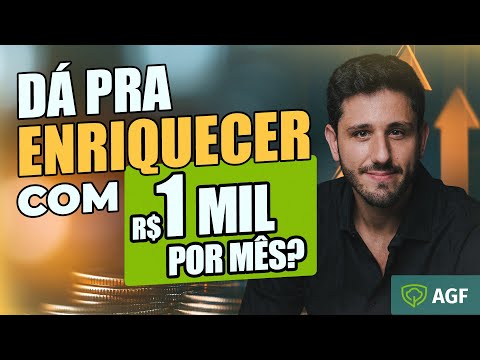 Fabio Baroni shows if it is possible to GET RICH by investing R$1,000 per month