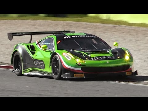 Turbo Flutter Noise on a Ferrari 488 GT3: Is this the weirdest sound for a Ferrari?