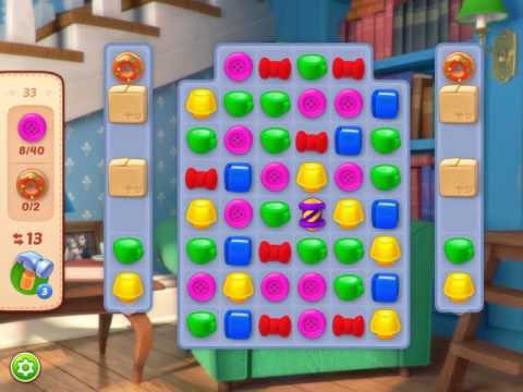 Homescapes Level 33 Walkthrough