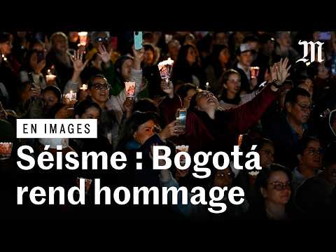 Colombie : l’hommage aux victimes du séisme à Bogota