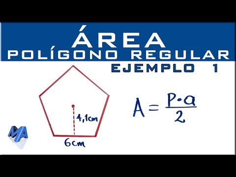 Area of ​​the regular polygon | knowing the size of the side and apothem