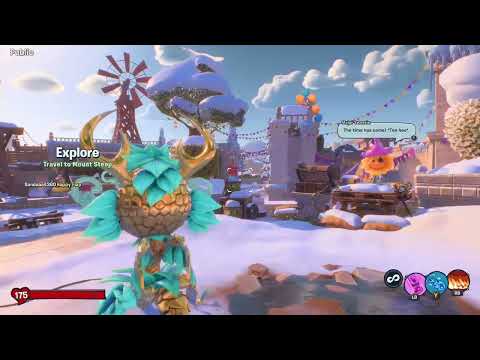 Buying the Snapdragon Century Dragon costume for 5 prize bulbs, and therefore finishing BFN Snow Day