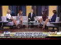 Andrea Tantaros Jedediah Bila Heel Discussion Seated In Short Skirts W Pantyhose