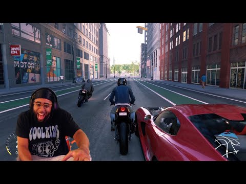 LA TO NY ROADTRIP ON MOTORCYCLES IN THE CREW 2 lmaooo
