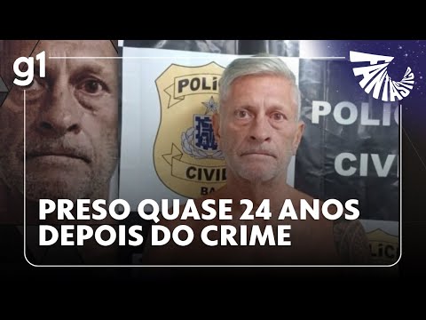 Condenado por matar esposa em 2002, empresário é preso após 24 anos em liberdade