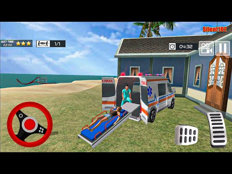 Summer Coast Guard Beach Bay Rescue - Ambulance Driver Job Simulator - Android Gameplay