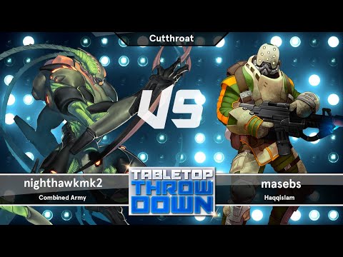 Cutthroat - Combined Army vs Haqqislam -  Infinity N5 Battle Report