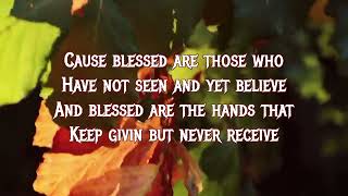 Live By Faith ~ Chris Rice ~ lyric video