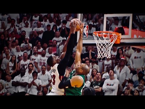 Al Horford Massive Block on Bam Adebayo