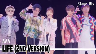 AAA / LIFE (5人/2nd Version) ~Stage Mix~