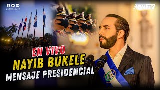 #EnVivo Cadena Nacional del Presidente Nayib Bukele con Importante Mensaje a la Nación