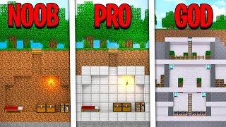 Minecraft ITA - BUNKER NOOB, PRO, GOD!!