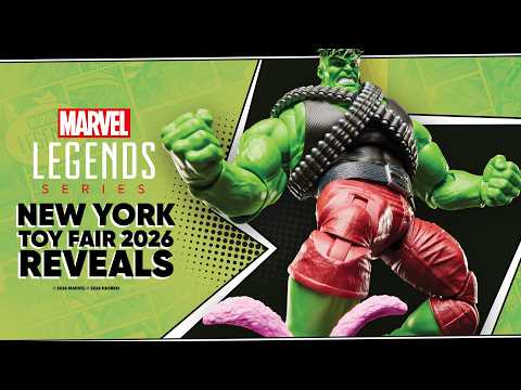 Every MARVEL LEGENDS Reveal from New York Toy Fair 2026
