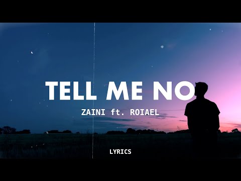 Zaini - please tell me no (Lyrics) ft. Roiael