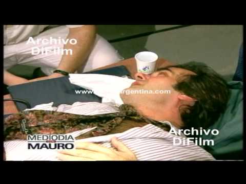 DiFilm - Desmayo de Ricardo García - Mediodía con Mauro (1997)