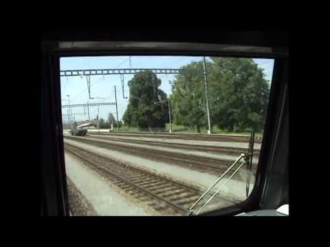 Bahn Action zwischen Ziegelbrücke und Zürich