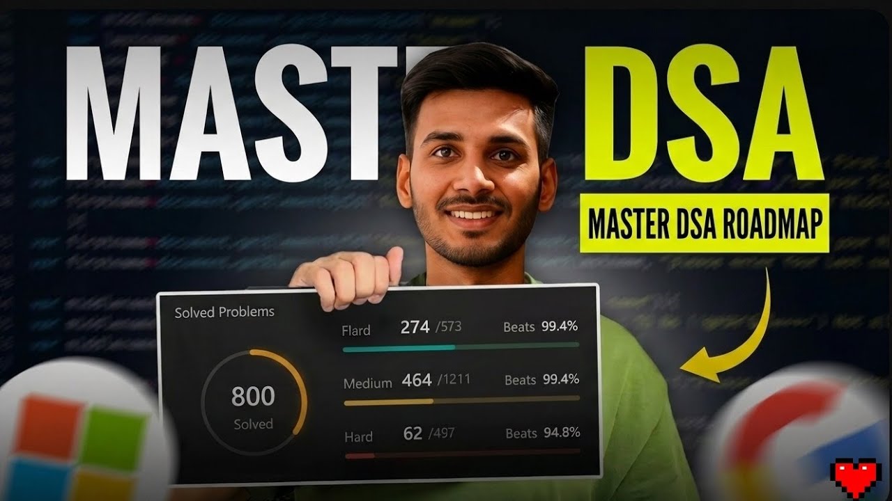 🚀 Master DSA in 30 Days? The ONLY Roadmap You Need to Crack FAANG 💯