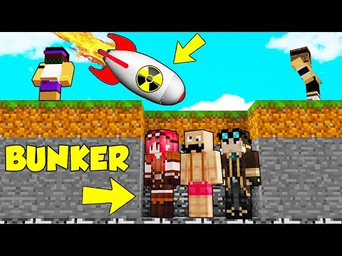 Atomic Bomb vs. YouTuber Bunker! - Minecraft ITA