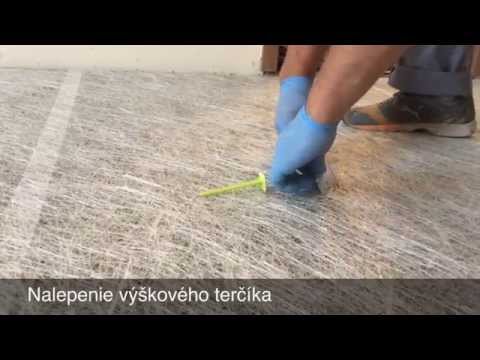 Rekonštrukcia podlahy v paneláku s odľahčeným poterom UZIN SC 914