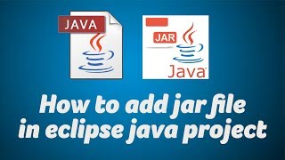 How to add jar file in eclipse java project