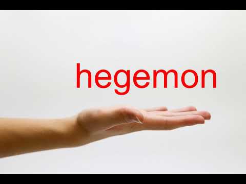 How to Pronounce hegemon - American English