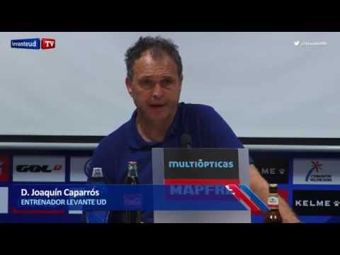 Rueda de prensa de Joaquín Caparrós