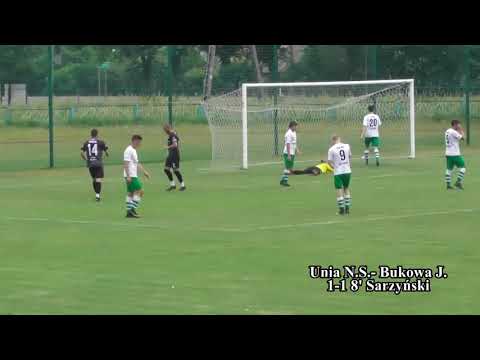 38K. V Ligii Unia Nowa Sarzyna - Bukowa Jastkowice 11-3 26.06.2021r. - bramki