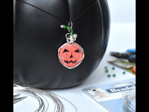 Online Class: Jewelry Making 117: Wire Wrapped Pumpkin...