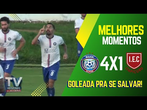 MELHORES MOMENTOS - BAHIA VS ITAPICURU - CAMPEONATO MUNICIPAL SAUDENSE 2026
