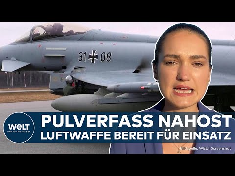 LIBANON: Alarm bei Bundeswehr! Luftwaffe und Marine planen Evakuierung von Deutschen aus Nahost