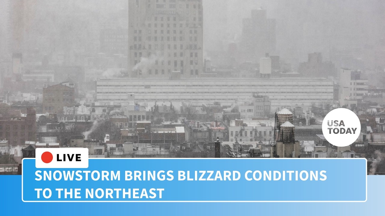 Snowstorm brings blizzard conditions to the Northeast