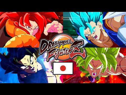 Dragon Ball FighterZ - All Dramatic Finishes | Japanese (4K 60FPS)