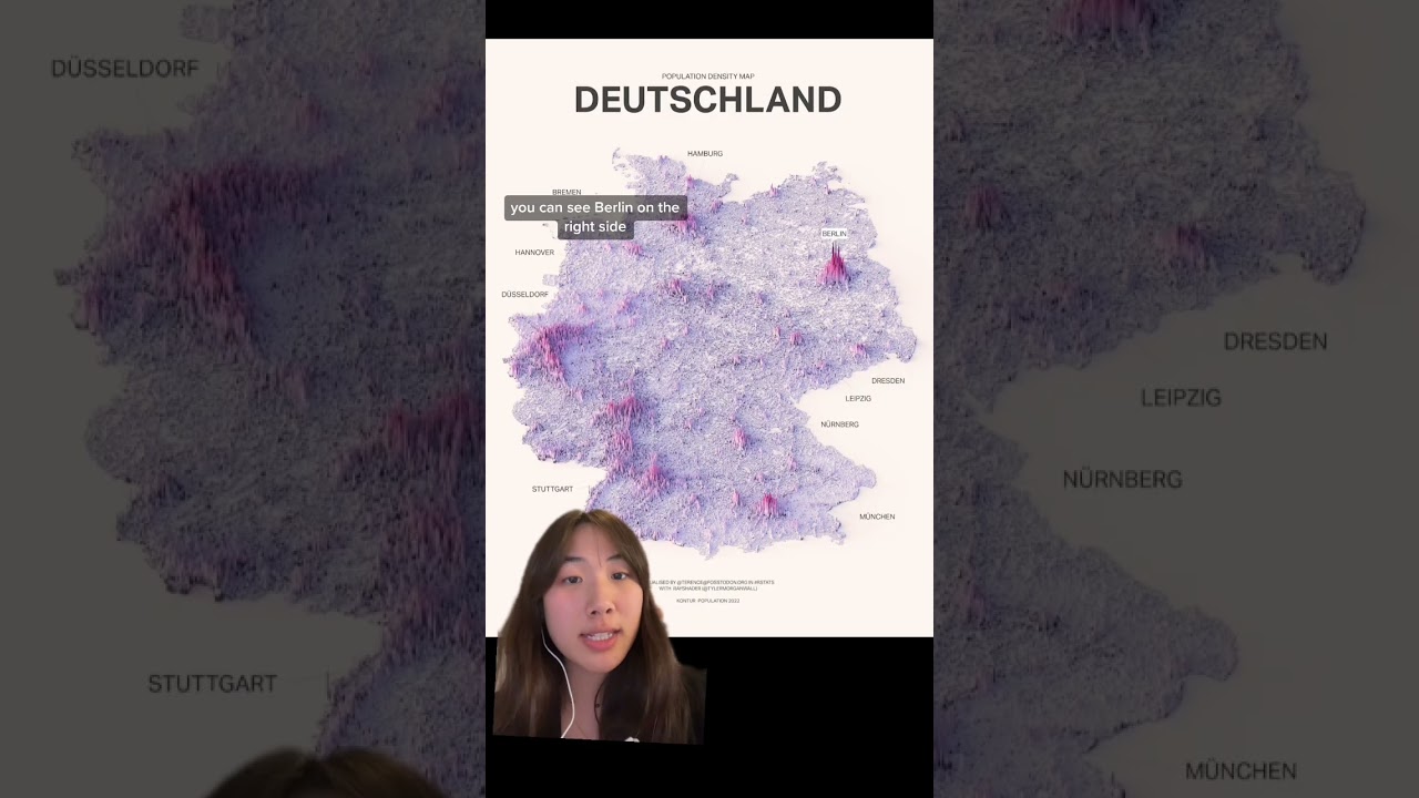 3D Art & Data Visualization = 🤯😎 #3dart #datascience #maps