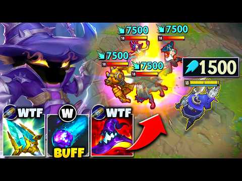 RIOT JUST BROKE VEIGAR FOREVER WITH THIS BUFF! (1500 AP = EVERY SPELL ONE SHOTS)