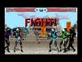 Mortal Kombat Project Cyber Robot Characters Tag Match