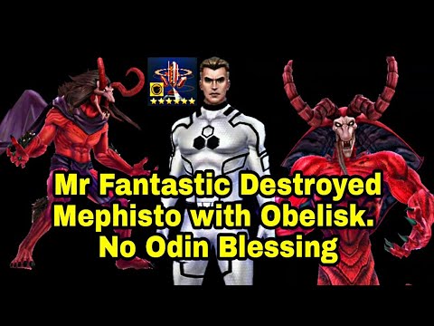 How To Win Mephisto With Mister Fantastic | No CTP And No Odin Blessing Used - Marvel Future Fight
