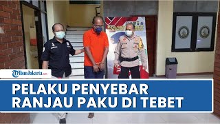 Ini Tampang Pelaku Penyebar Ranjau Paku di Jakarta Selatan, Patok Tarif Tinggi untuk Ganti Ban